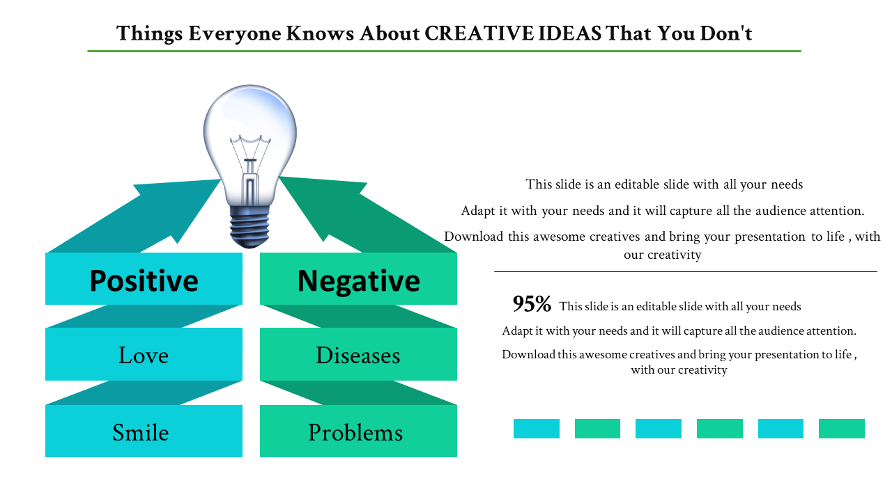 Best PowerPoint Ideas Design With Bulb Model